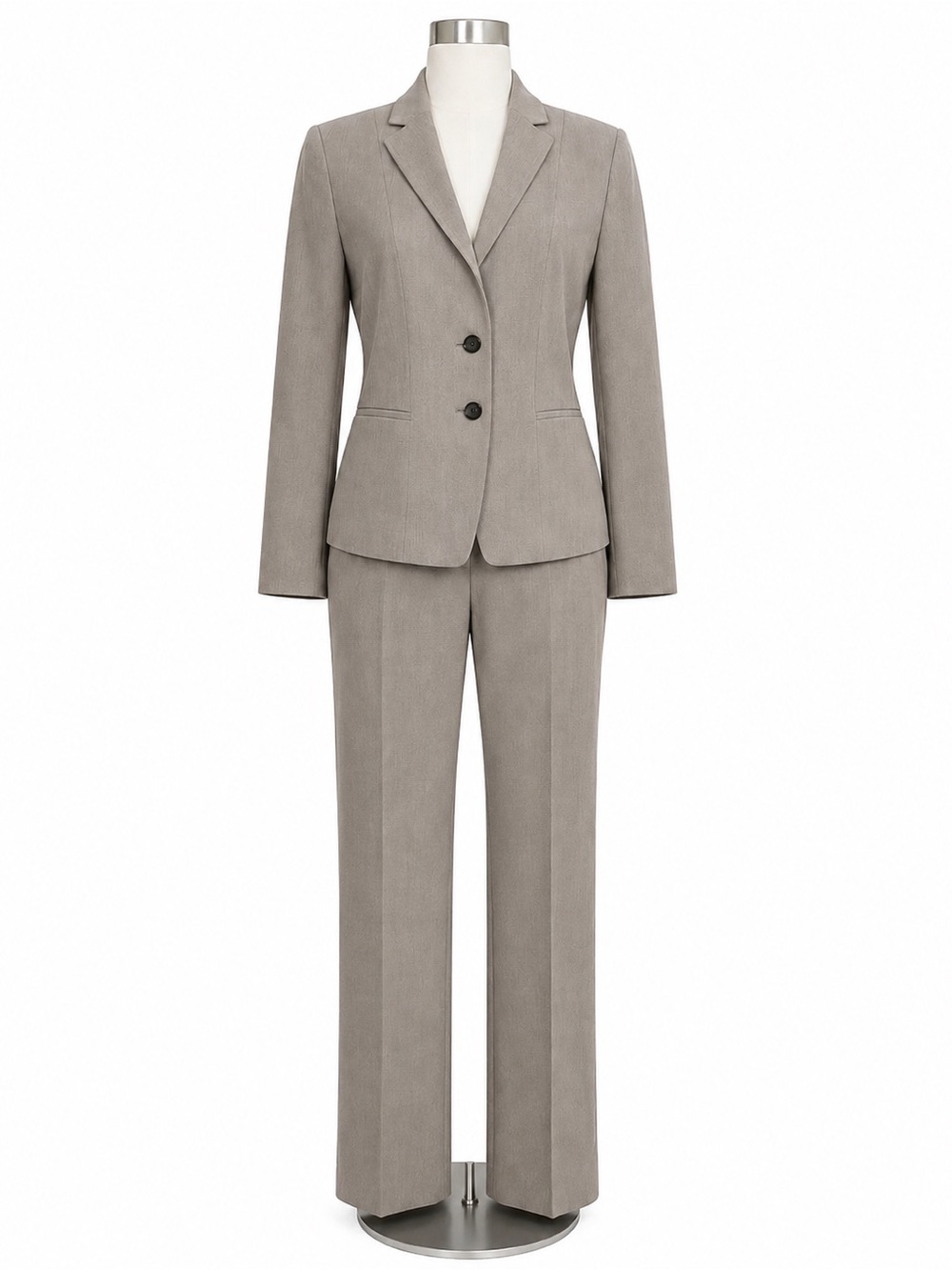 Ann Taylor Taupe Women's Pant Suit - Picture 2 of 13